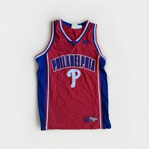 Philadelphia Phillies Vintage Basketball Jersey